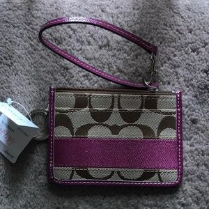 Coach wristlet